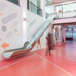 Red Arrow公共大厅翻新，上海 / 100architects