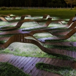 草地长椅，韩国 / Yong Ju Lee Architecture