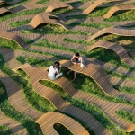 草地长椅，韩国 / Yong Ju Lee Architecture