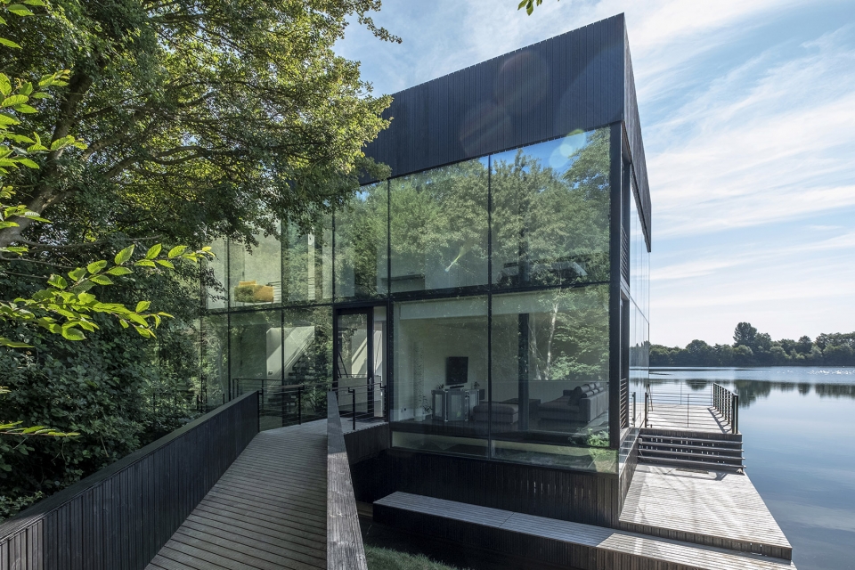 villa on the lake by mecanoo architecten