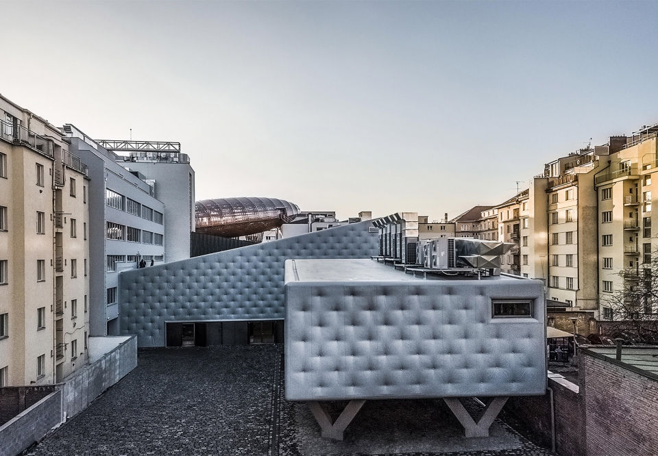 centre for contemporary art dox by petr hajek architekti