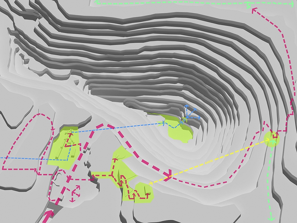 landscape design of huangshi national mine park china by transcend creativity