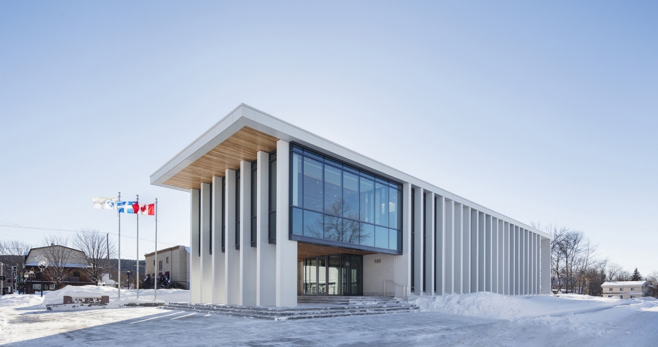 Rigaud City Hall by Affleck de la Riva architects