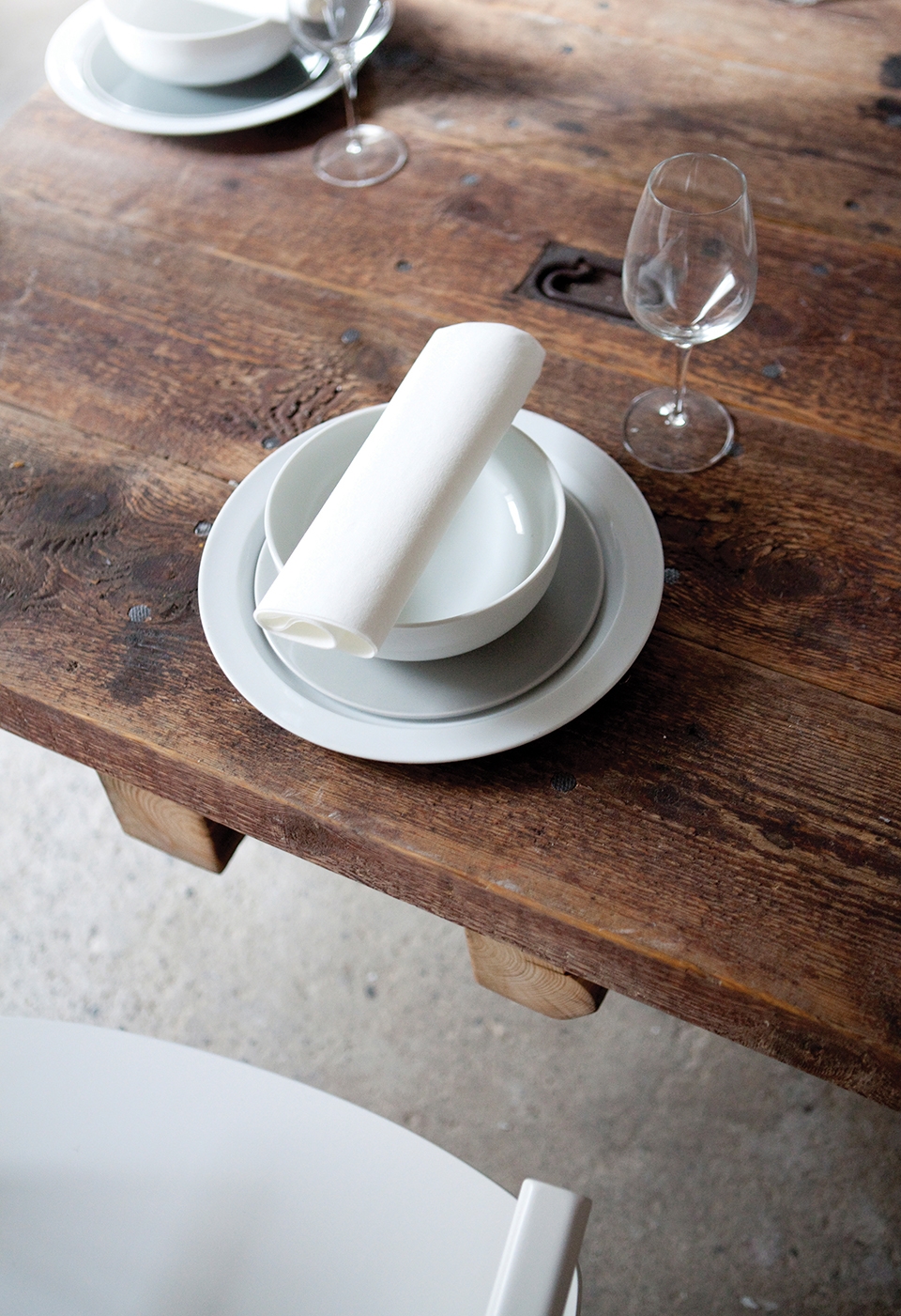 host and new norm dinnerware by norm architects menu