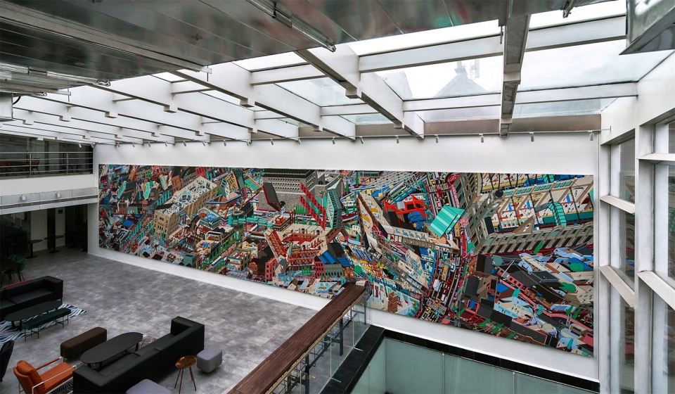 under the zhengyangmen china by drawing architecture studio