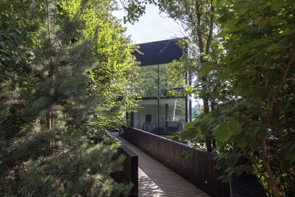 villa on the lake by mecanoo architecten
