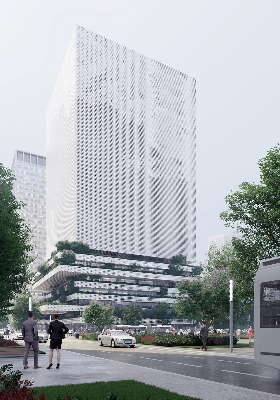 qianhai data centre china by mecanoo architecten
