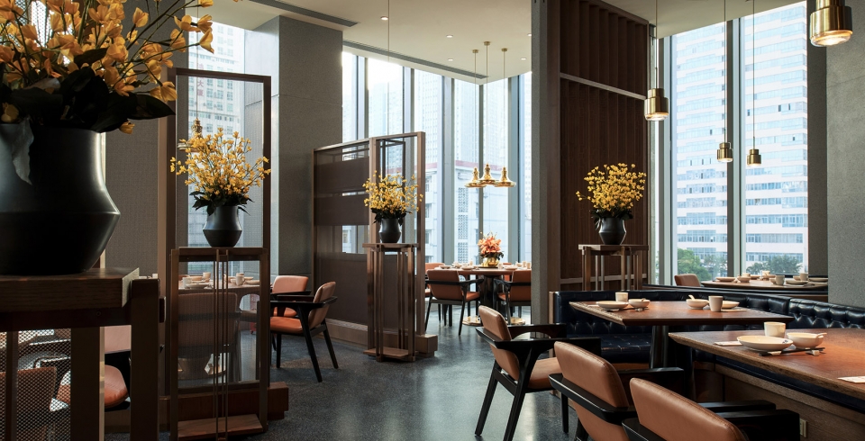 minnan restaurant in the mixc china by nomos design