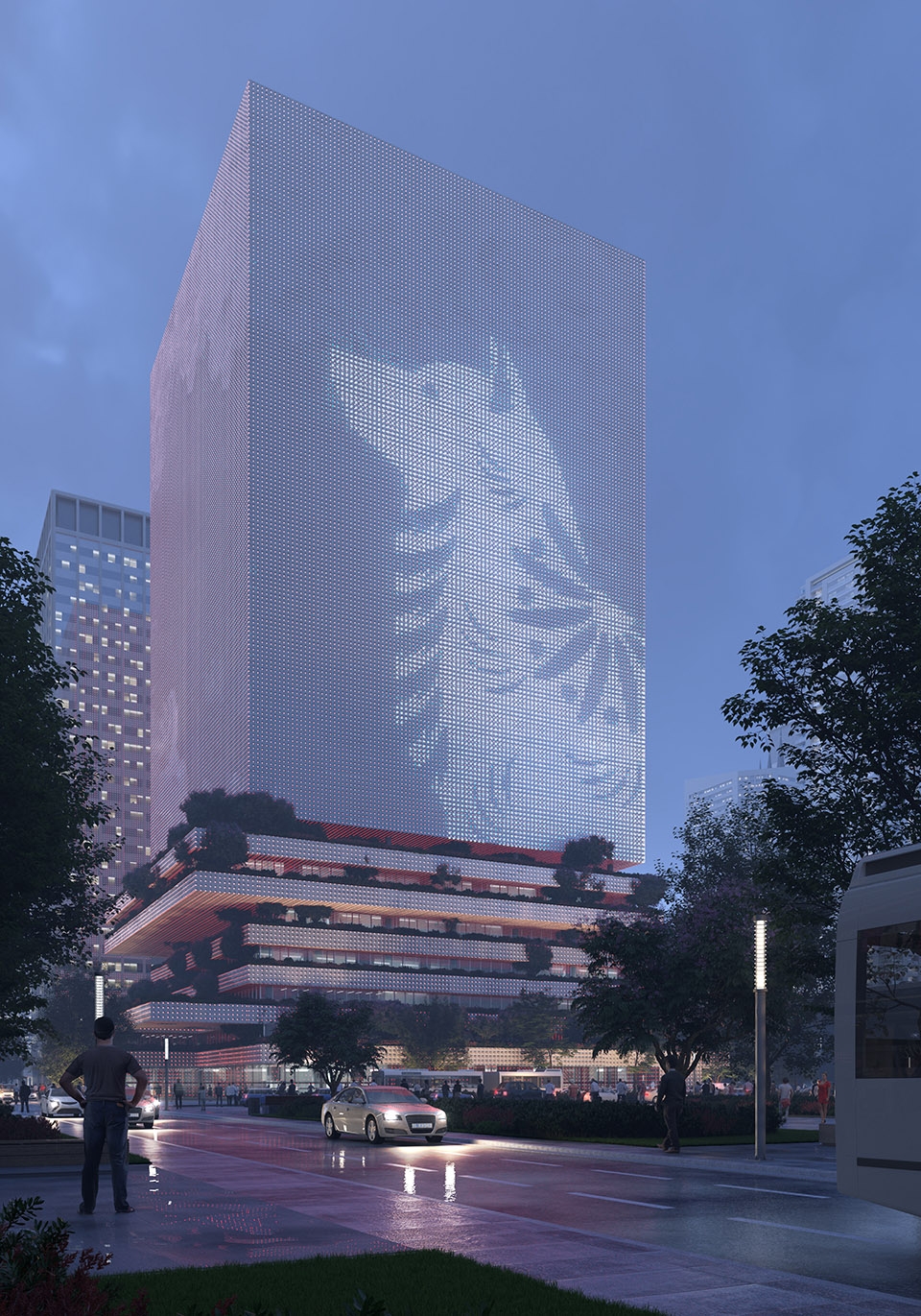 qianhai data centre china by mecanoo architecten