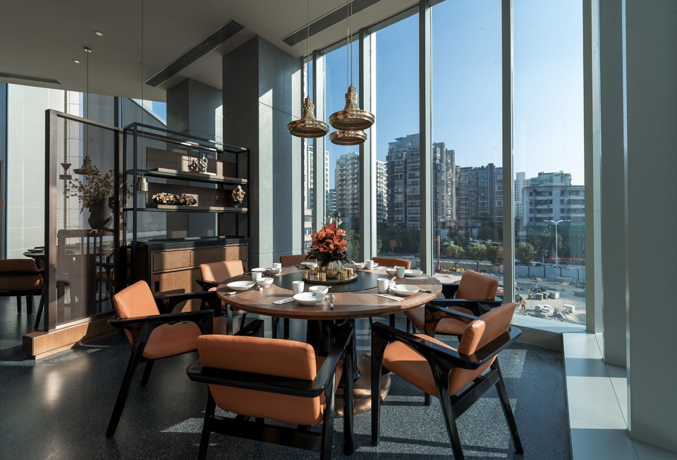 minnan restaurant in the mixc china by nomos design