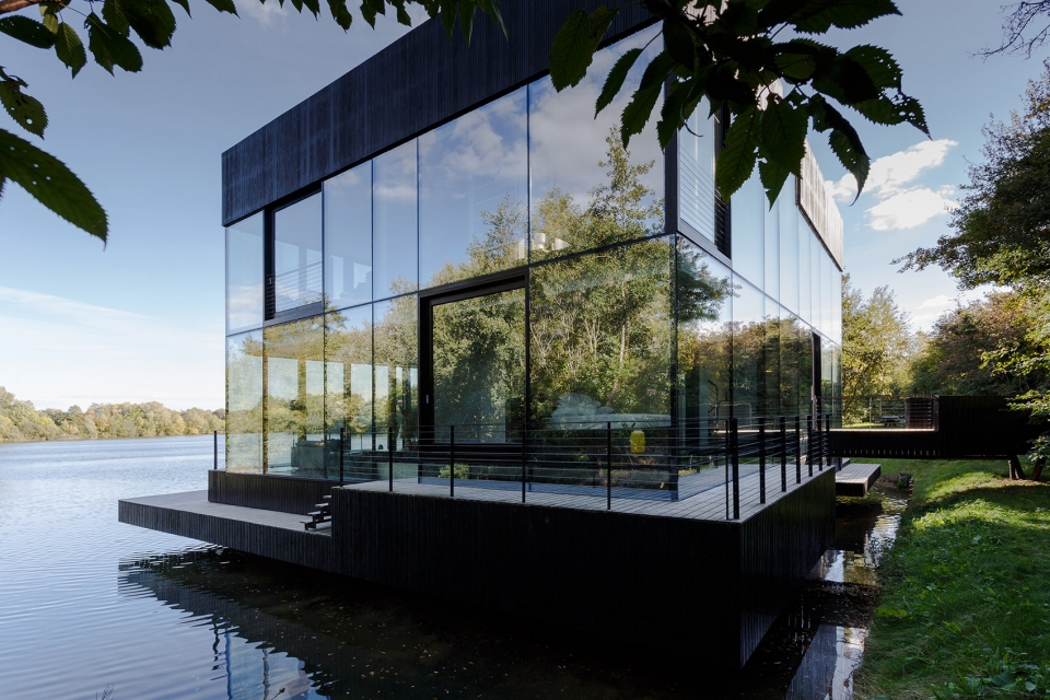 villa on the lake by mecanoo architecten