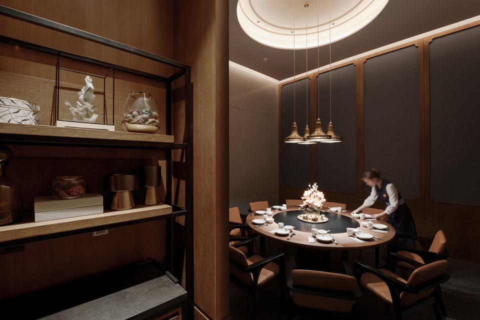 minnan restaurant in the mixc china by nomos design