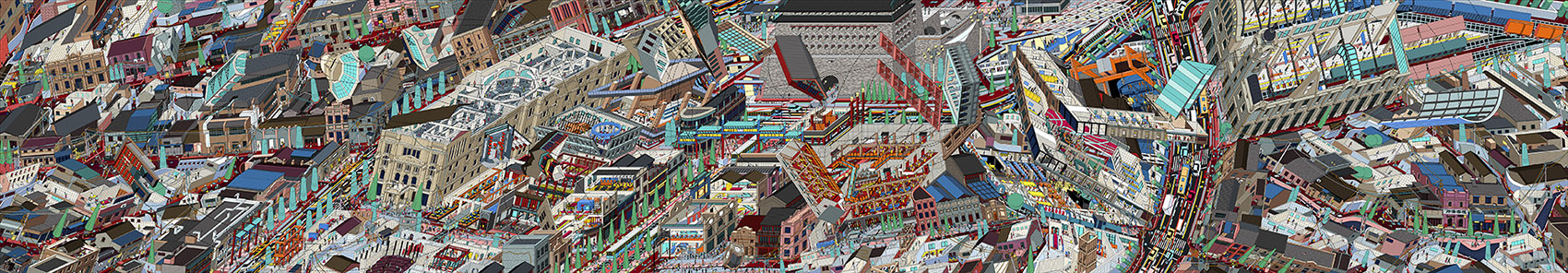 under the zhengyangmen china by drawing architecture studio