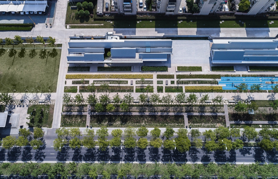 xuhui runway park by sasaki