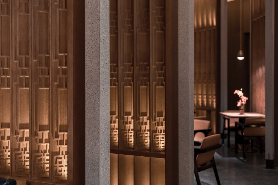 minnan restaurant in the mixc china by nomos design