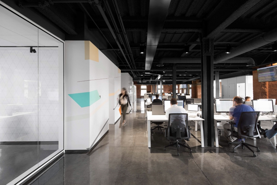 lightspeed headquarters in montreal by acdf architecture