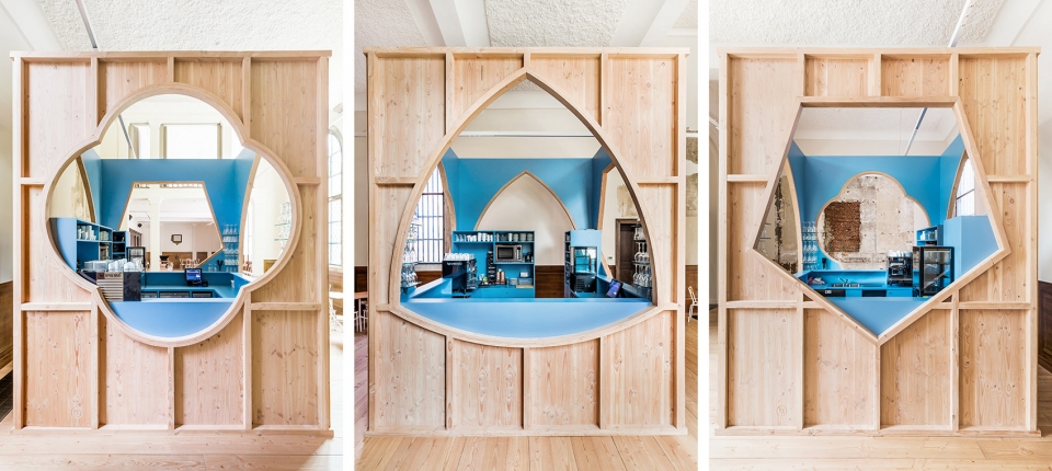 cafe de plek by van staeyen interior architects