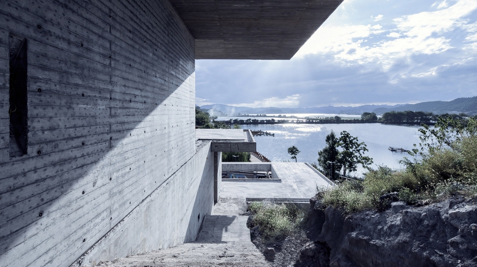 teahouse in jiuxing village by gad · line studio greenton architecture design