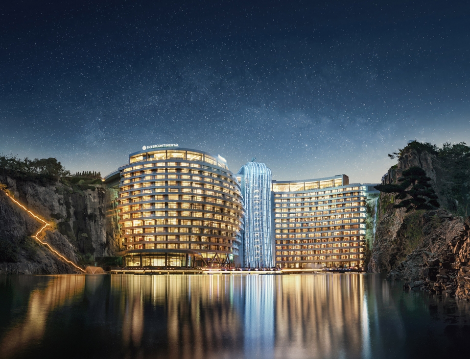 interior design of intercontinental shanghai wonderland hotel by ccd