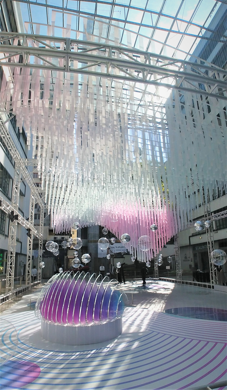 floating christmas pavilion AaaM