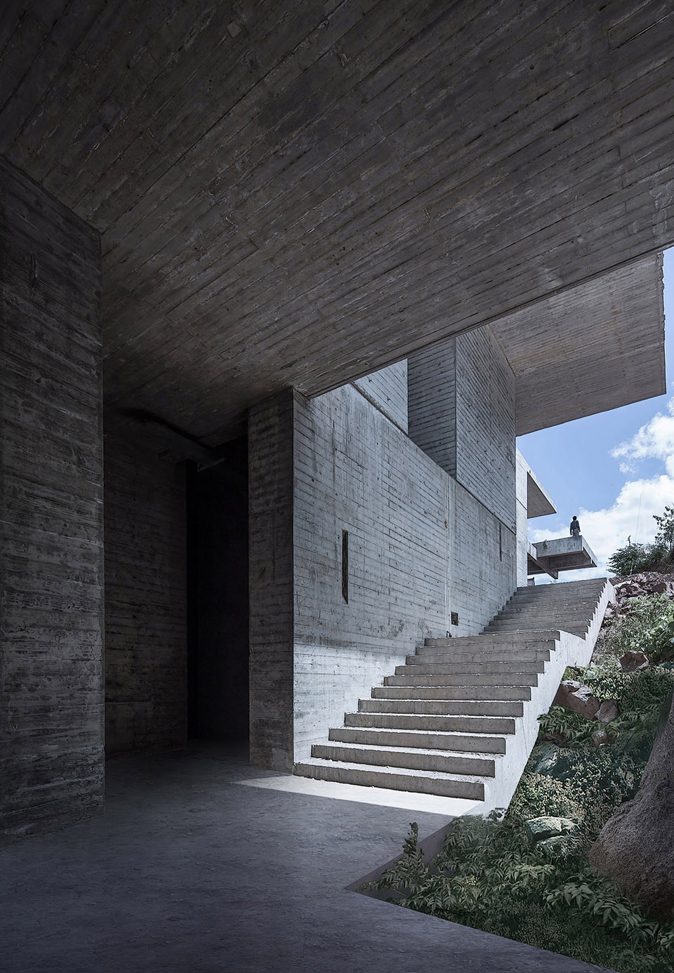 teahouse in jiuxing village by gad · line studio greenton architecture design