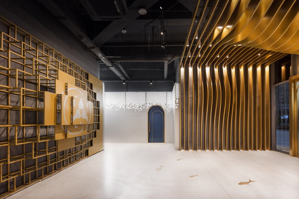 shunfenglou seafood restaurant by topos design clans