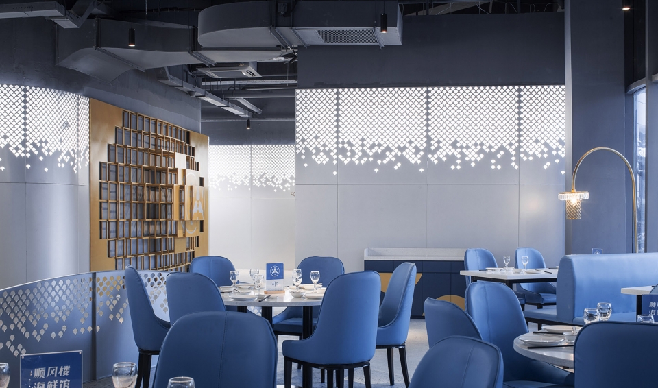 shunfenglou seafood restaurant by topos design clans