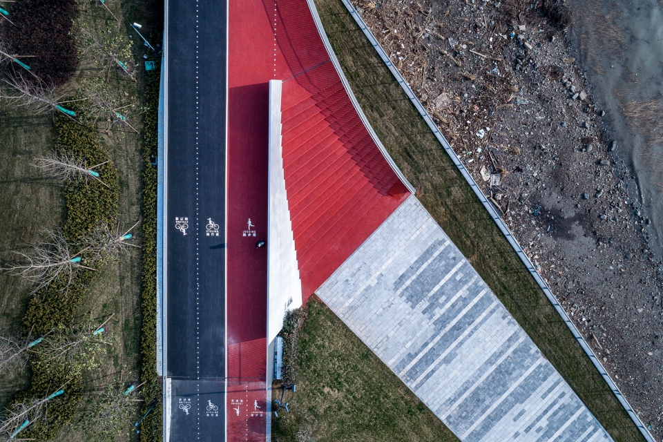 north sanlin bridge and sanlintang bridge china by atelier archmixing