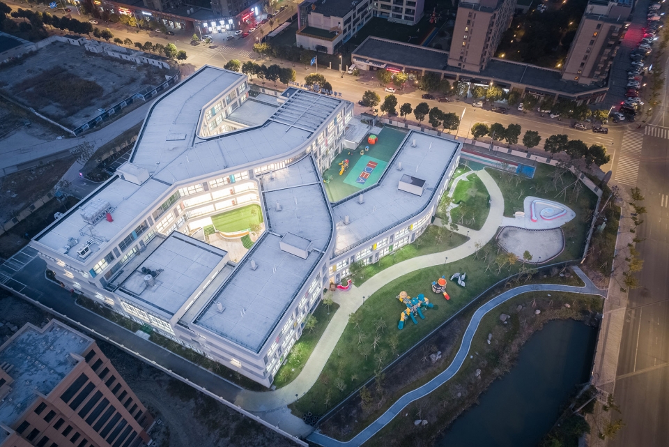 yy terrace school ningbo idea kids international kindergarten china by archgrid