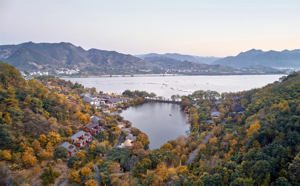 fuchun mountain resort china by the design institute of landscape architecture china academy of art