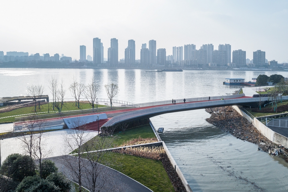 north sanlin bridge and sanlintang bridge china by atelier archmixing