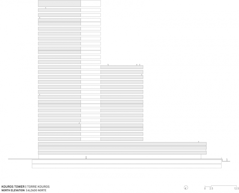 kouros tower by fran silvestre arquitectos