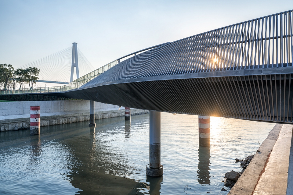 north sanlin bridge and sanlintang bridge china by atelier archmixing