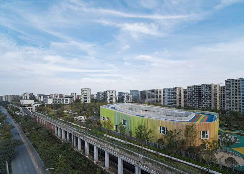 yangliu county community primary school and kindergarten china by gad