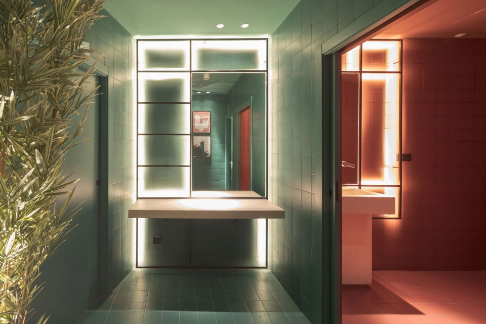 interior design of new york burger restaurant by proyecto singular