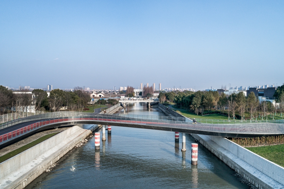 north sanlin bridge and sanlintang bridge china by atelier archmixing