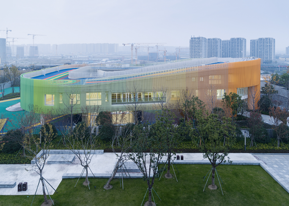 yangliu county community primary school and kindergarten china by gad