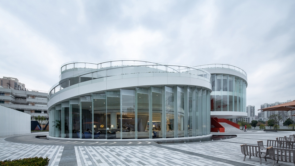 innovation and experience center of canal vanke centre china by hcd shanghai