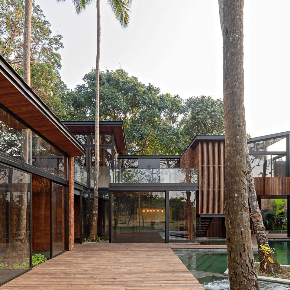 villa in the palms by abraham john architects