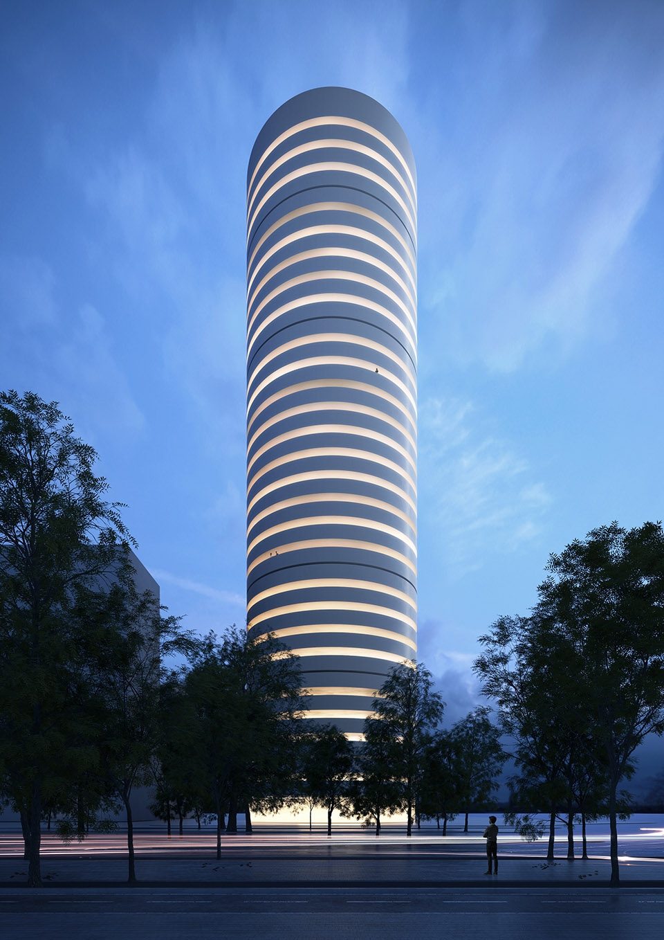 kouros tower by fran silvestre arquitectos