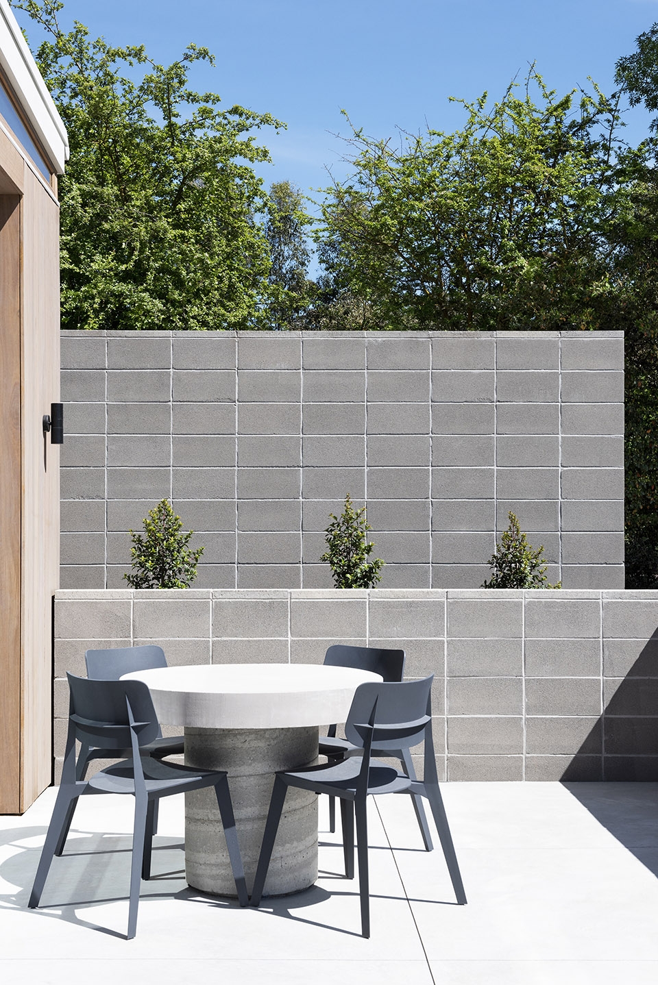 kinley cricket club by winter architecture