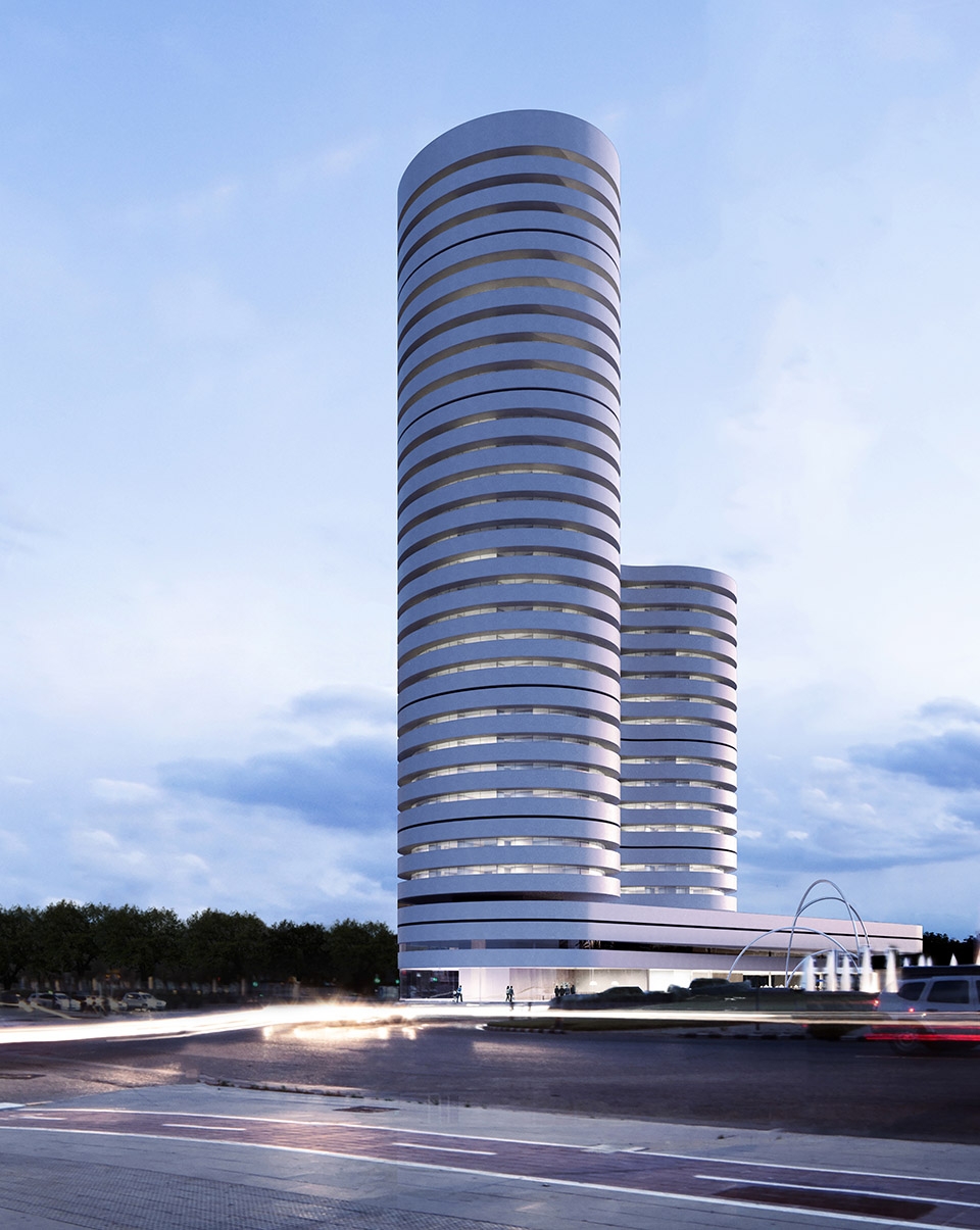 kouros tower by fran silvestre arquitectos