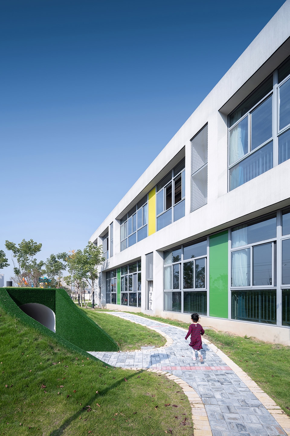 yy terrace school ningbo idea kids international kindergarten china by archgrid