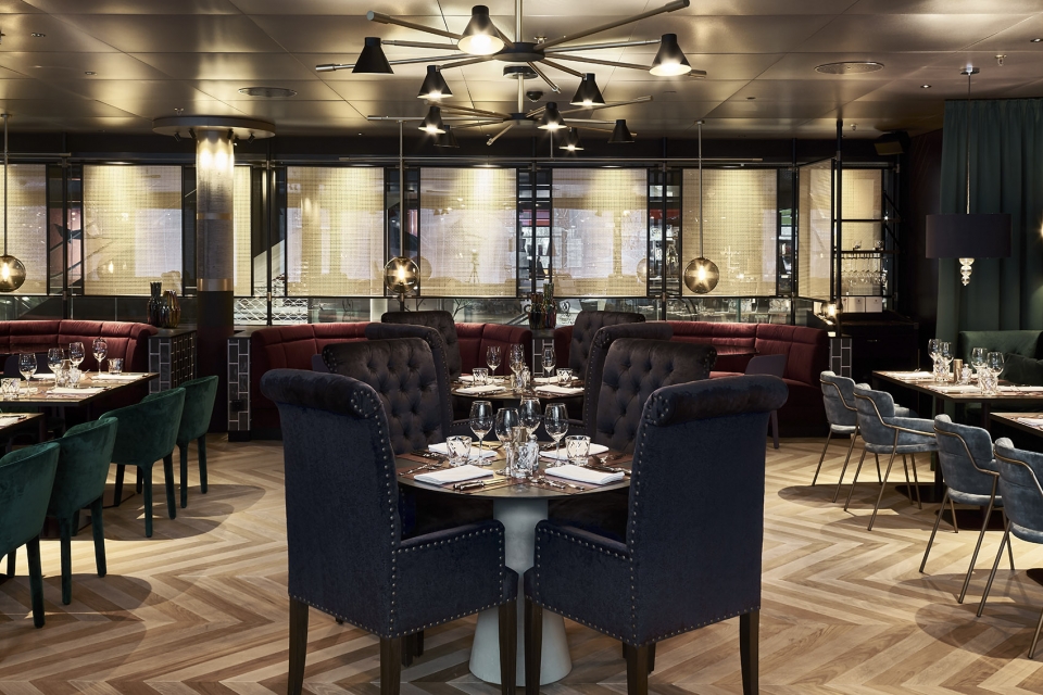 the interior design of the hide hotel flims by stylt trampoli