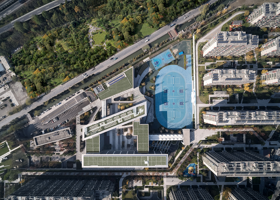 yangliu county community primary school and kindergarten china by gad