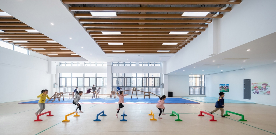 yy terrace school ningbo idea kids international kindergarten china by archgrid