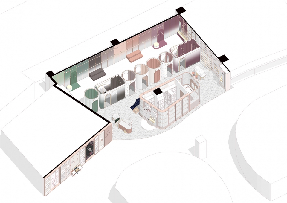 heyshop in shanghai xintiandi china by daylab studio