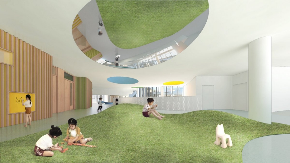 qingpu pinghe school shanghai china by open