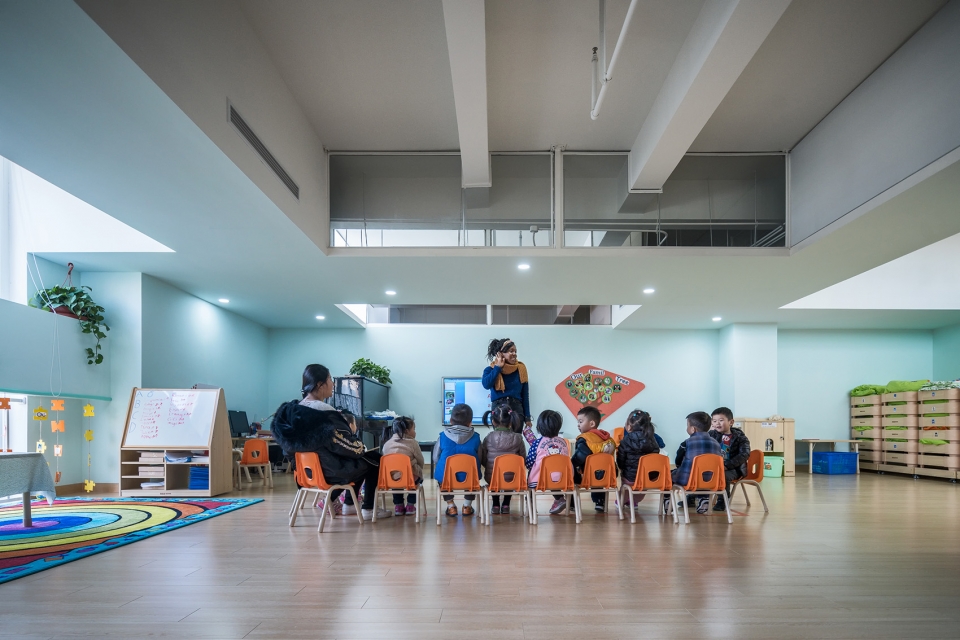 baoshan beibeijia olion kindergarten china by atelier archmixing
