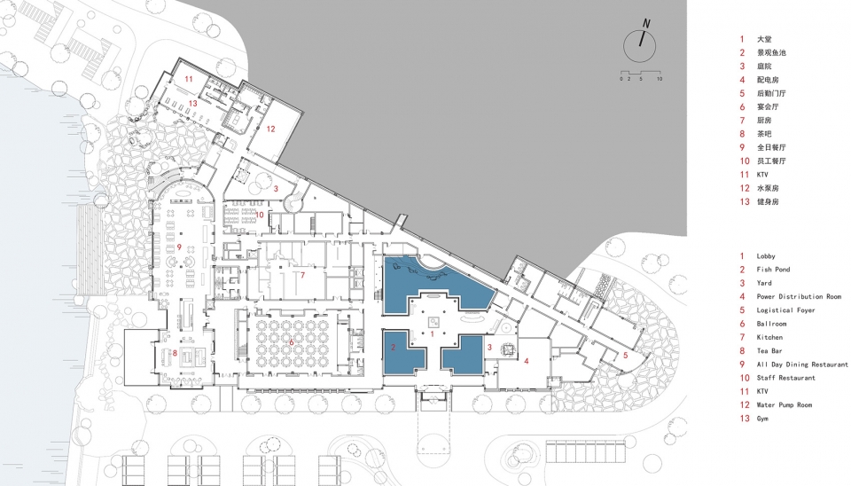 fuchun mountain resort china by the design institute of landscape architecture china academy of art